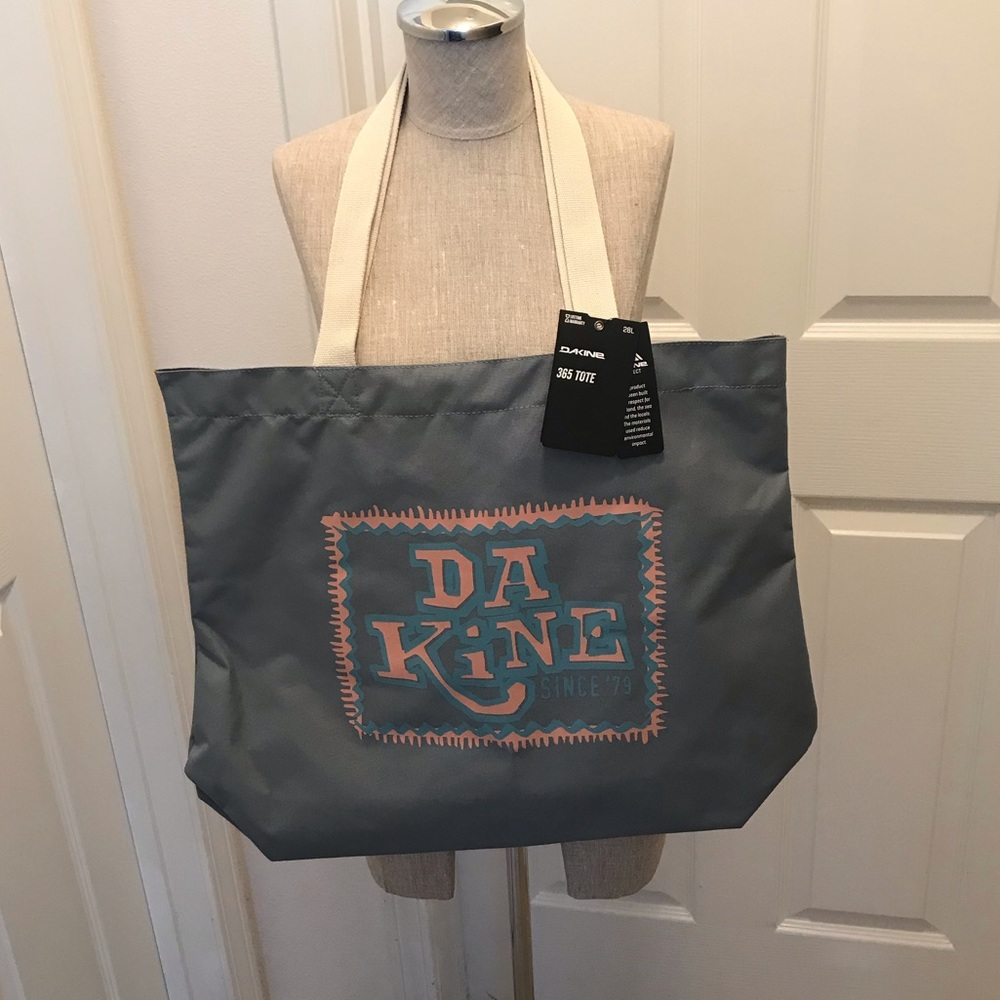 Dakine Gray and Cream Tote Bag